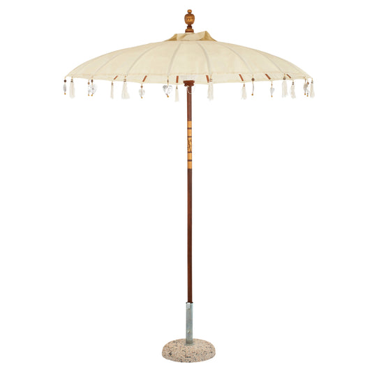UMBRELLA WITHOUT BASE HM6034 OFF-WHITE Φ200 cm image 1