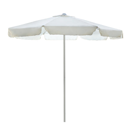 Professional Umbrella Alu 2.5M Cream color One piece Tube HM6005 image 1