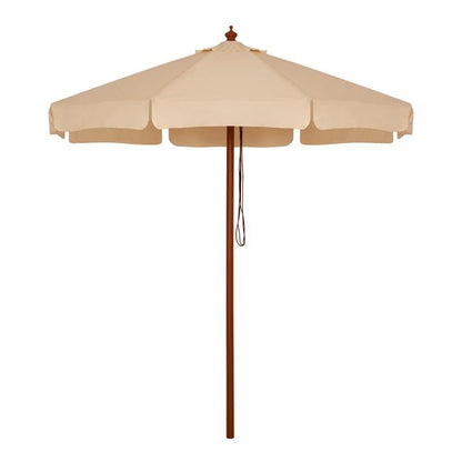 Professional Umbrella 2.30m with wooden frame HM6021 Beige image 1