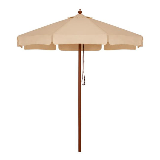 Professional Umbrella 2.30m with wooden frame HM6021 Beige image 1