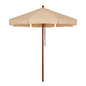 Professional Umbrella 2.30m with wooden frame HM6021 Beige image 1
