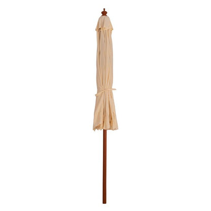 Professional umbrella 3m with wooden frame HM6020 Beige
