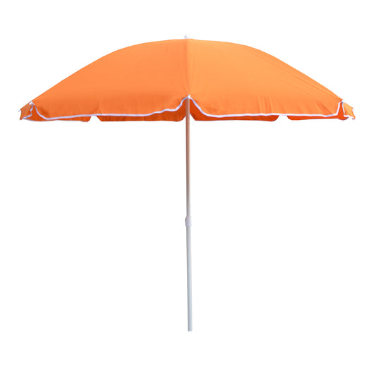 Umbrella for the beach Fiberglass Rays 2m HM6015.02 Orange image 1