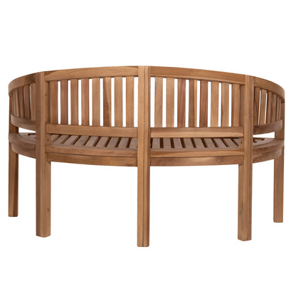 BENCH 2-SEATER CAPO HM9539 TEAK WOOD IN NATURAL COLOR 149x59x86Hcm.