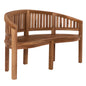 BENCH 2-SEATER CAPO HM9539 TEAK WOOD IN NATURAL COLOR 149x59x86Hcm. image 1