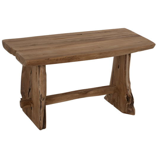 BENCH YEDI HM9347 SOLID TEAK NATURAL COLOR 80X40X44H image 1