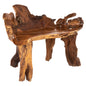BENCH HM9398 SOLID TEAK NATURAL COLOR 130x52x80Ηcm. image 1