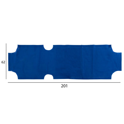 Spare parts cover for sunbed HM5072.01 Textline Blue 201x62 cm