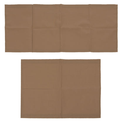 REPLACEMENT TEXTILENE FABRIC HM5887.04 FOR AIGAIO SUNBEDS IN MOCHA COLOR image 1
