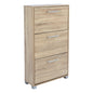 Shoe Cabinet Wooden HM2221.02 Sonama 3Places 62x24x110 image 1