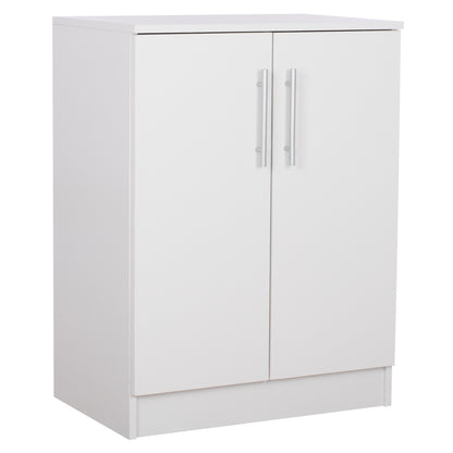 SHOE CABINET EMERIE MELAMINE WHITE 60x40x80Hcm.HM2206.05 image 1