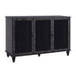 Shoe Cabinet Wooden 3 Door HM2267.01 Grey color 112x30x68,5 cm image 1
