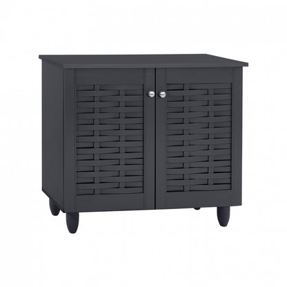 Shoe Cabinet Wooden HM2208.10 Grey 77x34x67.5cm image 1