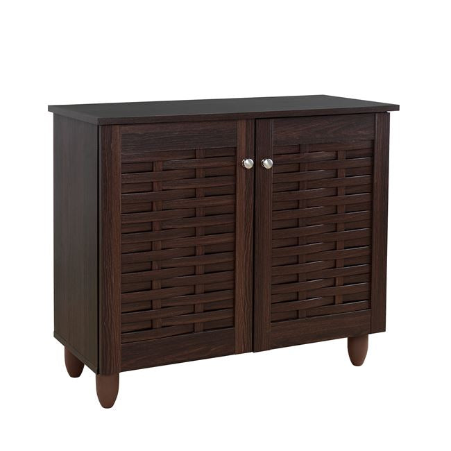 Shoe Cabinet Wooden HM2208.01 Wenge 76.8x33.6x67.5 image 1