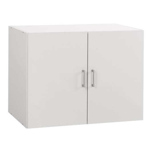 UPPER CABINET FOR 2-LEAF WARDROBE JASLYN HM350.05 MELAMINE IN WHITE 80,2x42x60Hcm. image 1