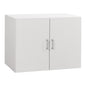 UPPER CABINET FOR 2-LEAF WARDROBE JASLYN HM350.05 MELAMINE IN WHITE 80,2x42x60Hcm. image 1