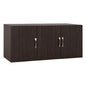 Loft of 3doors wardrobe Carly HM385.01 Zebrano color 150x55x60 image 1