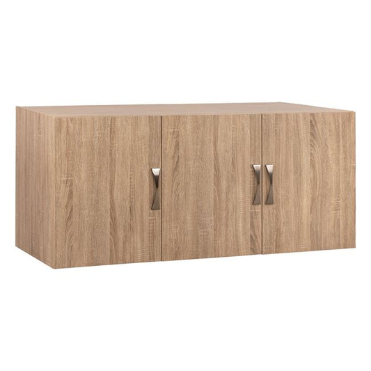 Loft of wardrobe 3 Doors Carly in Sonama Color 150x55x60 HM385.02 image 1