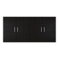 Wardore Loft 4 Door HM352.01 Zebrano 120x42x60 image 1