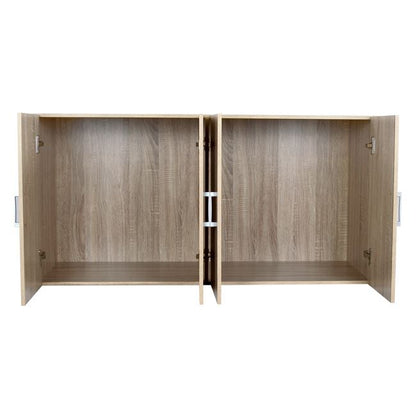 Шкаф Loft с 4 Врати в Цвят Сонама 120x42x60