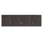 Loft Wardrobe 4 Door HM354.01 Zebrano 200x55.5x60 image 1