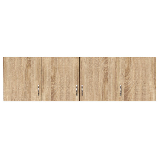 Loft Wardrobe 4 Door HM354.02 Sonama 200x55.5x60 image 1