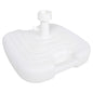PLASTIC UMBRELLA BASE WITH HANDLE SOLBAS HM6112.01 WHITE COLOR-FOR POLE 20/38mm 45x11Hcm. image 1