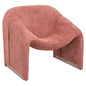 ARMCHAIR SPINER HM9599.02 PINK BOUCLE FABRIC 81x64x74Hcm. image 1