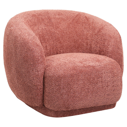 ARMCHAIR KARPEN HM9600.02 PINK BOUCLE FABRIC 93x87x78H cm. image 1