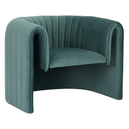 ARMCHAIR RIKER HM9682.06 METAL FRAME-MINT VELVET 92x74x69Hcm. image 1