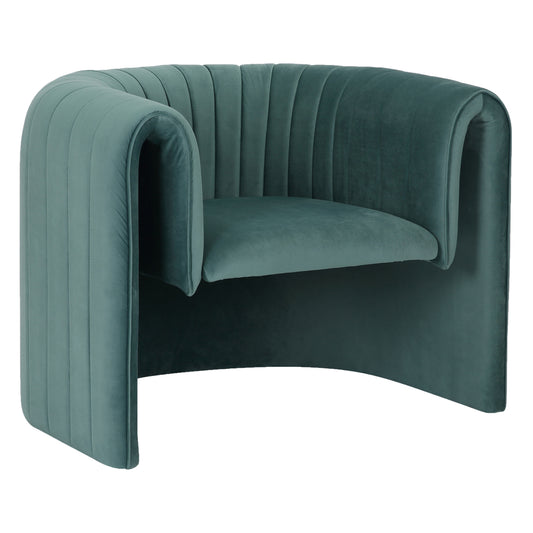 ARMCHAIR RIKER HM9682.06 METAL FRAME-MINT VELVET 92x74x69Hcm. image 1