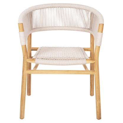 Д dining armchair ирвинг от тиково дърво с уникален дизайн