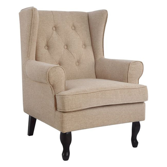 Armchair Brandon HM3073.02 Beige fabric 83x83x104 cm. image 1