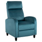 ARMCHAIR RELAX HIBER HM9782.06 PETROL BLUE VELVET 67,5x90x104Hcm. image 1