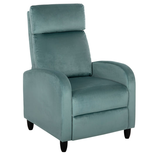 ARMCHAIR RELAX HIBER HM9782.07 PISTACHIO GREEN VELVET 67,5x90x104Hcm. image 1