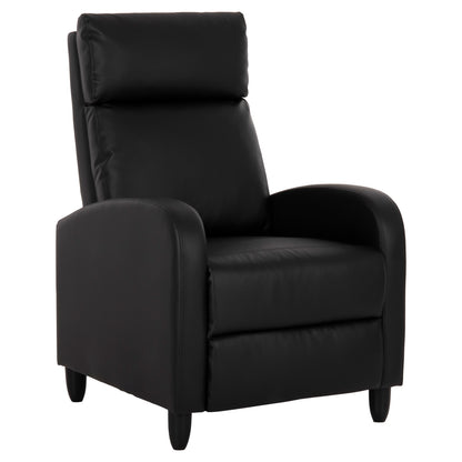 ARMCHAIR RELAX HIBER HM9782.11 BLACK PU 67,5x90x104Hcm. image 1