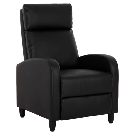 ARMCHAIR RELAX HIBER HM9782.11 BLACK PU 67,5x90x104Hcm. image 1