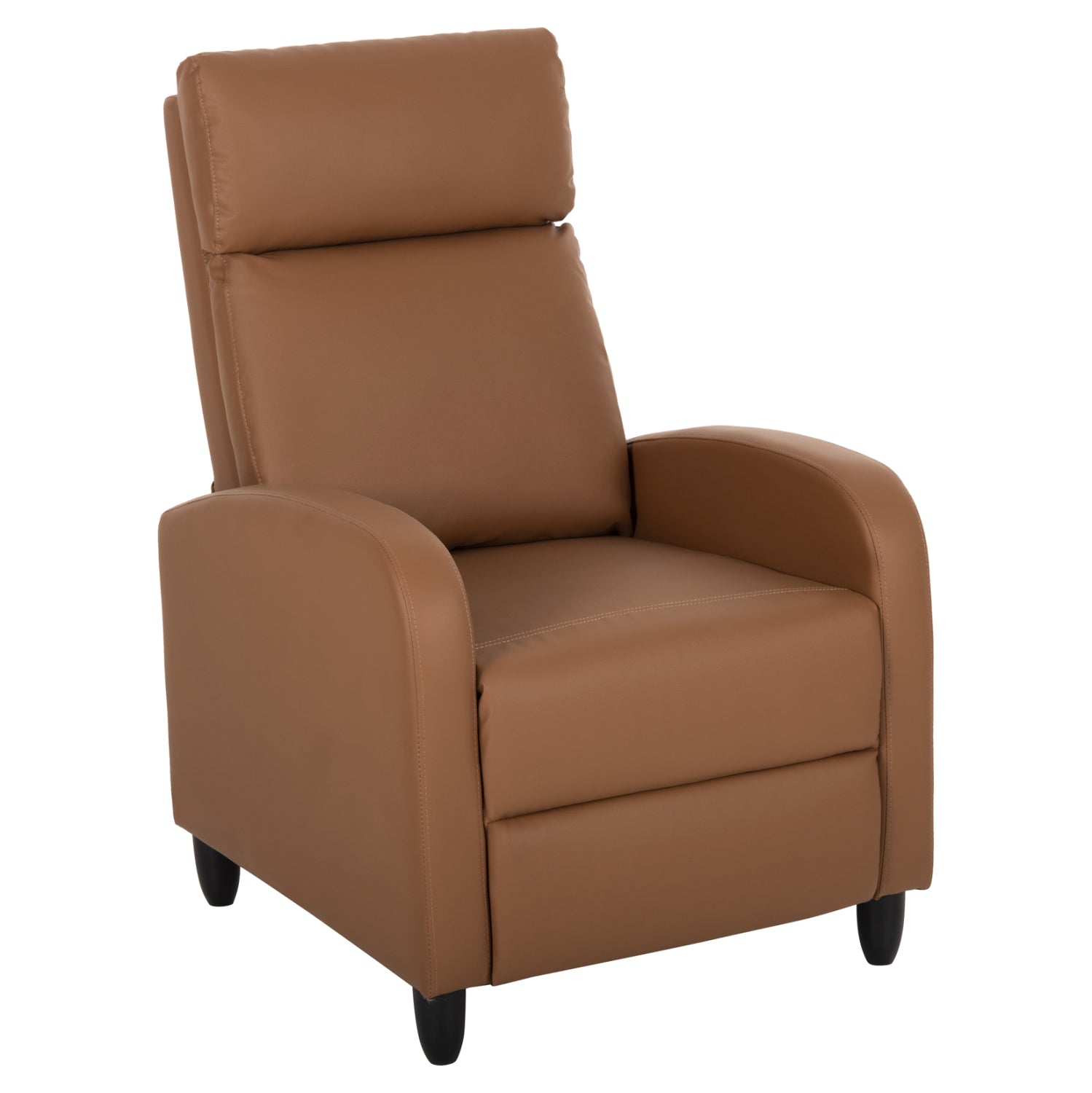 ARMCHAIR RELAX HIBER HM9782.22 BROWN PU 67,5x90x104Hcm. image 1