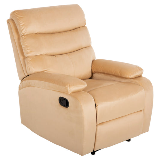 ARMCHAIR RELAX YASUMU HM9783.05 ECRU VELVET 80x93x100Hcm. image 1
