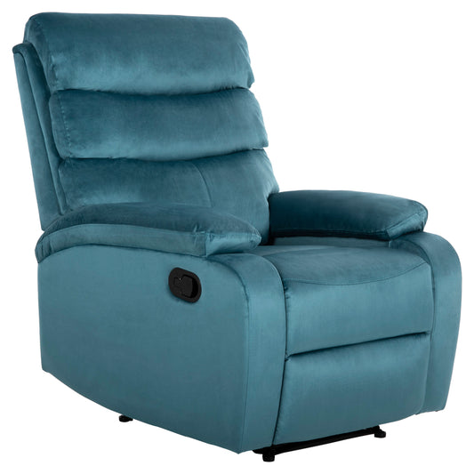 ARMCHAIR RELAX YASUMU HM9783.06 PETROL BLUE VELVET 80x93x100Hcm. image 1