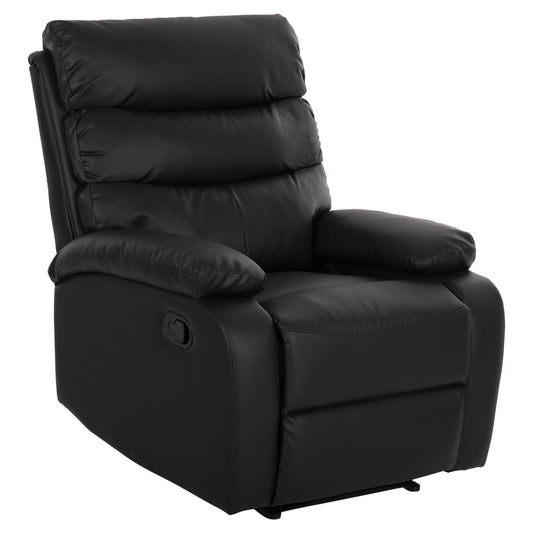 ARMCHAIR RELAX YASUMU HM9783.11 BLACK PU 80x93x100Hcm. image 1
