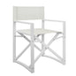 DIRECTOR'S CHAIR ALUMINUM DUPRE HM5094.02 WHITE COLOR 57x48,5x85.5Hcm. image 1