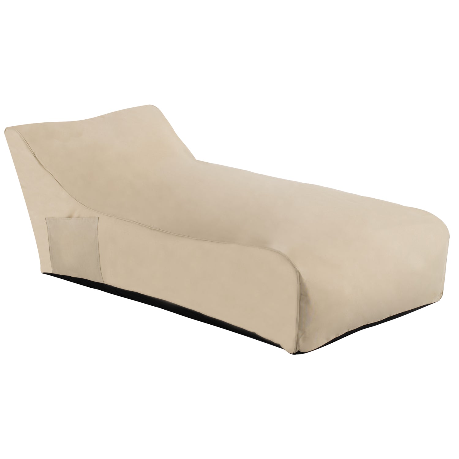 POUF/SOFT LOUNGER HM5806.01 BEIGE WITH UV PROTECTION 70x160x45-57Hcm. image 1