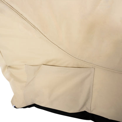 POUF HM5807.01 BEIGE UV PROTECTION 210x80x45-60Hcm.