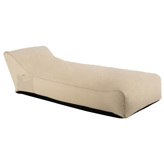 POUF HM5807.01 BEIGE UV PROTECTION 210x80x45-60Hcm. image 1