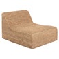 POUF-LOUNGER BIBLOC HM5989 TEAK WOOD FRAME-HYDROHYACINTH UPHOLSTERY 84x118x73Hcm. image 1
