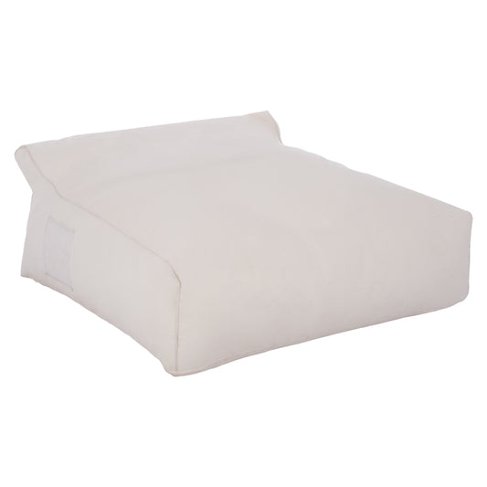 ΠΟΥΦ YAMIN 2ΑΤΟΜΩΝ ΜΕ TEXTILENE 600gr/m2 2X1 ΛΕΥΚΟ HM5773.11 140x140x40-60Υεκ. image 1