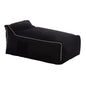 BEANBAG SEAT (POUF) “ZAFER” HM5772.12 TEXTILENE FABRIC BLACK COLOR image 1