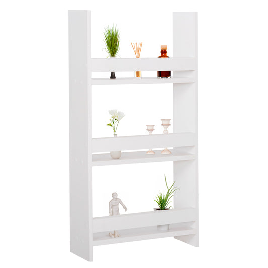 WALL SHELVES SANI HM18223.01 MELAMINE IN WHITE 60x10x90Hcm. (3 SHELVES) image 1