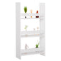 WALL SHELVES SANI HM18223.01 MELAMINE IN WHITE 60x10x90Hcm. (3 SHELVES) image 1